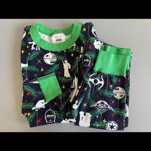 EUC Hanna Andersson Star Wars  Christmas pajamas